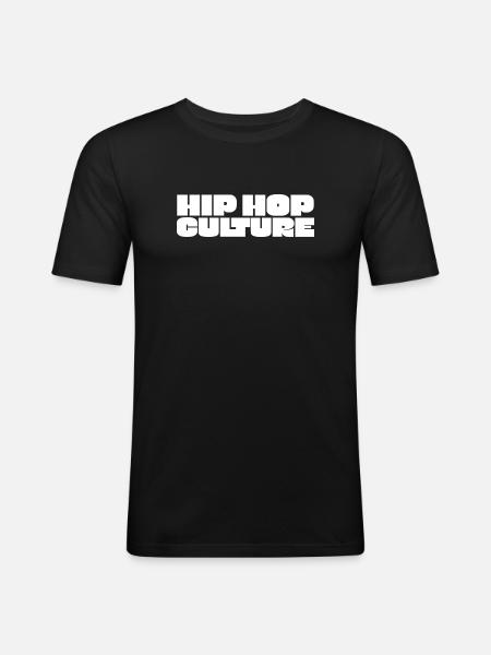 Hip hop culture - Men's Slim Fit T-Shirt - black