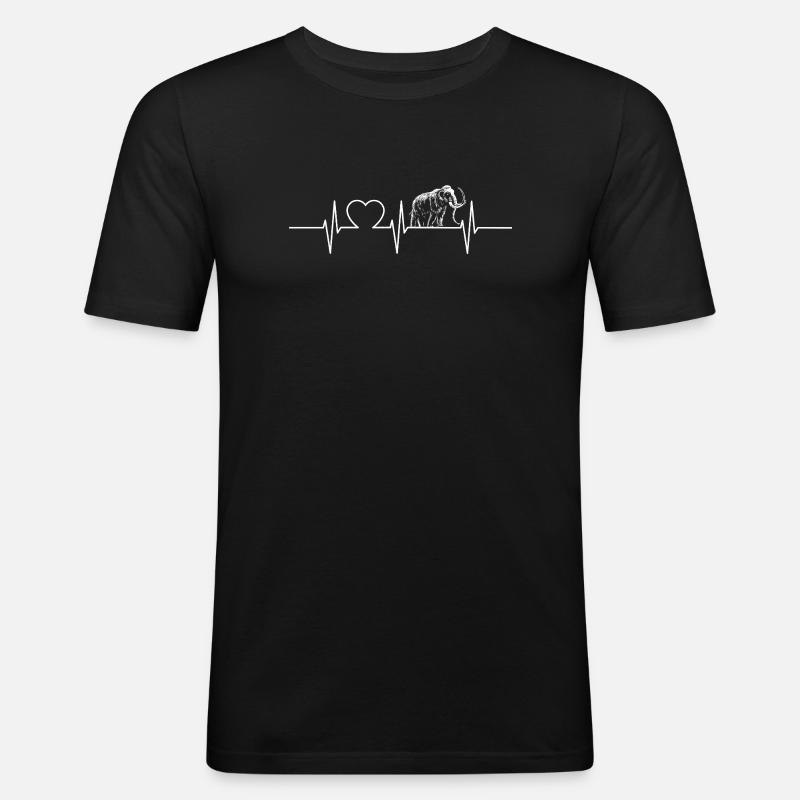 Mammuts Mammut - Männer Slim Fit T-Shirt - Schwarz