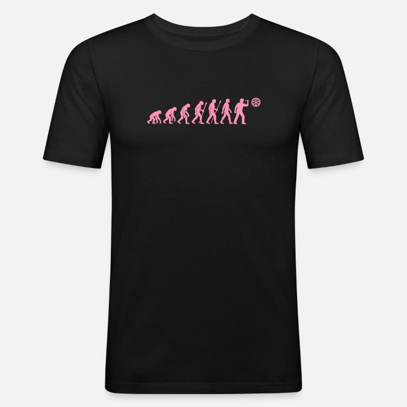 Évolution de l’heure de la collation - T-shirt près du corps Homme - noir