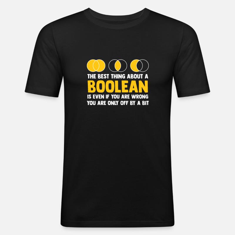Programmierer Coder Software Entwickler - Männer Slim Fit T-Shirt - Schwarz