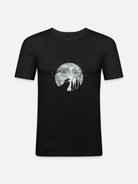 Frog Frogs Amphibian - Men's Slim Fit T-Shirt - black