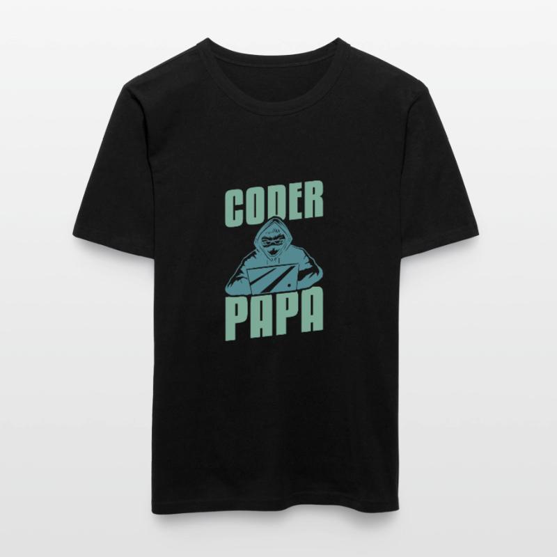 Programmeur Coder Développeur de logiciels T-shirt près du corps Homme
