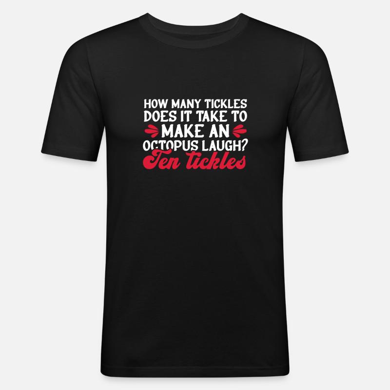 Père blagues Papa Blagues - T-shirt près du corps Homme - noir