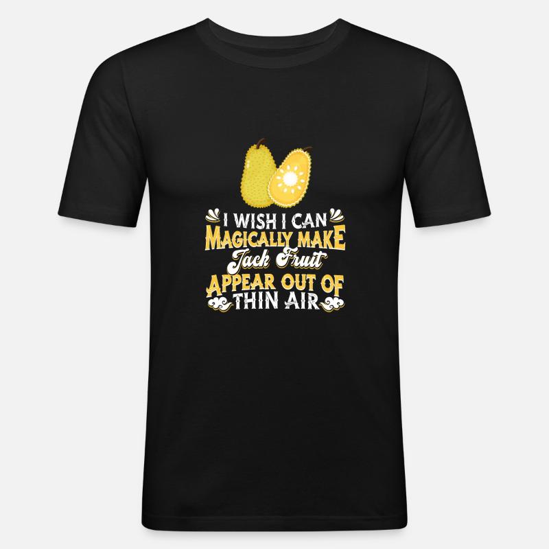 Jackfruit Jackfruit Fruit Fruit - Men's Slim Fit T-Shirt - black