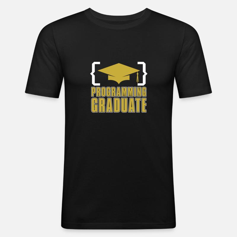 Programmer Coder Software Developer - Men's Slim Fit T-Shirt - black