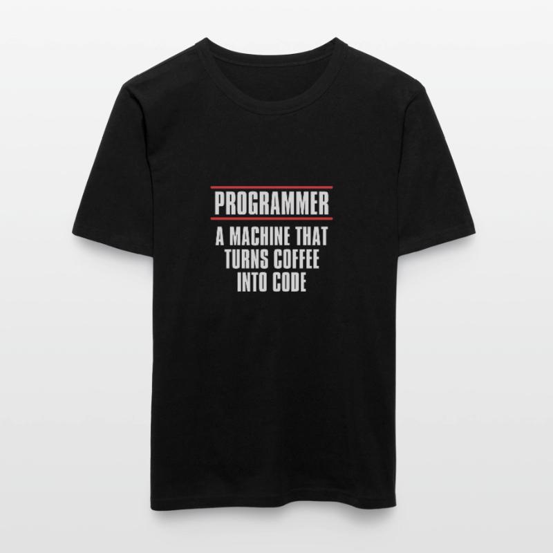 Programmierer Coder Software Entwickler Männer Slim Fit T-Shirt