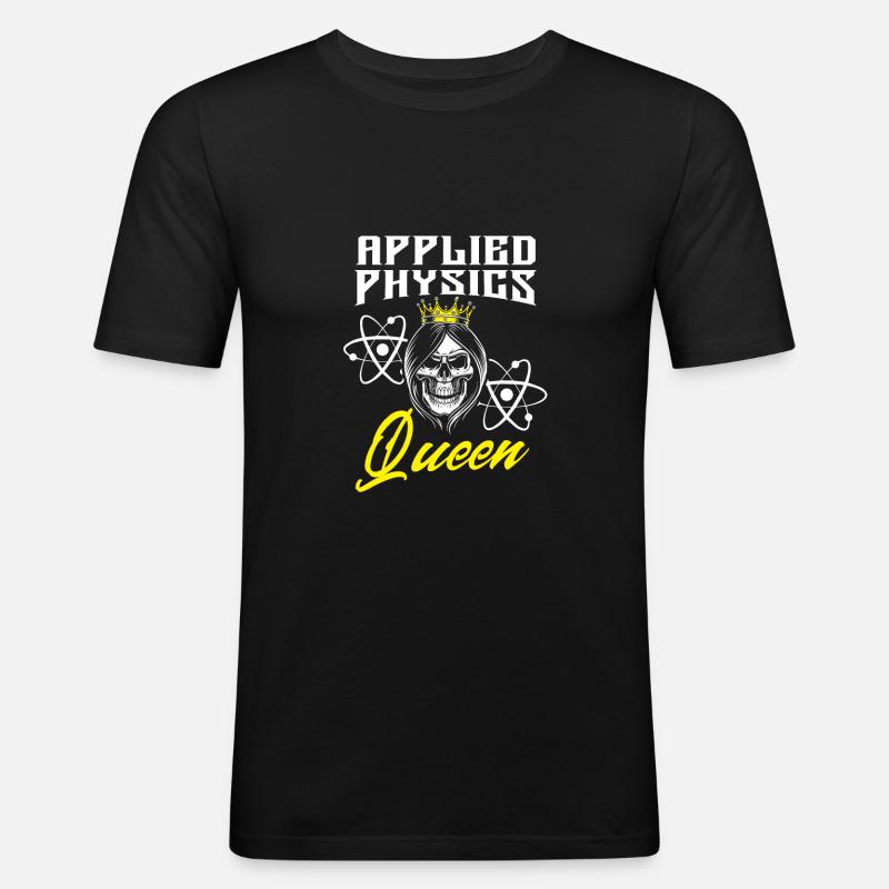 Physics Physicist - Men's Slim Fit T-Shirt - black