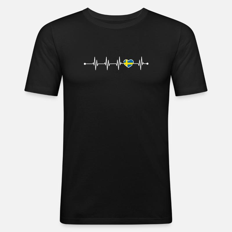 Image de conception en attente - T-shirt près du corps Homme - noir