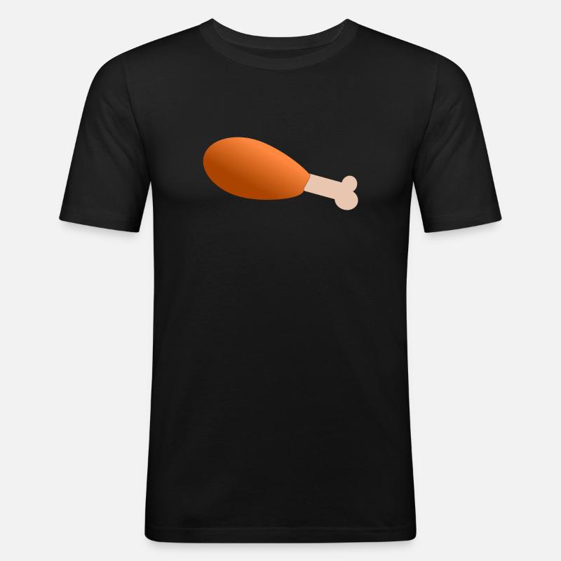 Drumstick - Männer Slim Fit T-Shirt - Schwarz