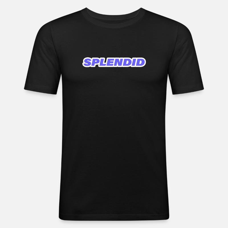 SPLENDID - Männer Slim Fit T-Shirt - Schwarz