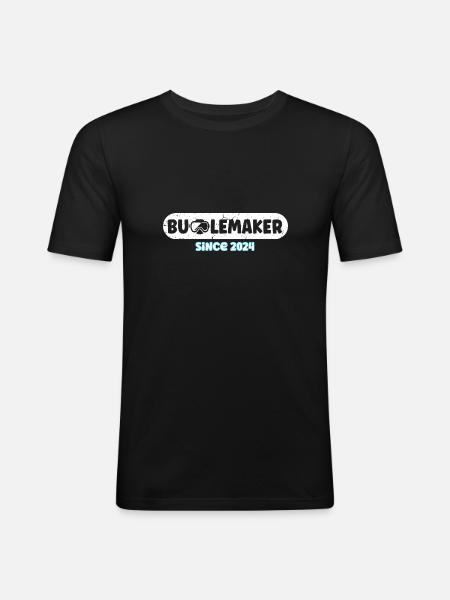 Bubblemaker Scuba Diving Tauchen - Männer Slim Fit T-Shirt - Schwarz