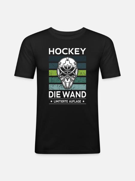 Hockey - Men's Slim Fit T-Shirt - black