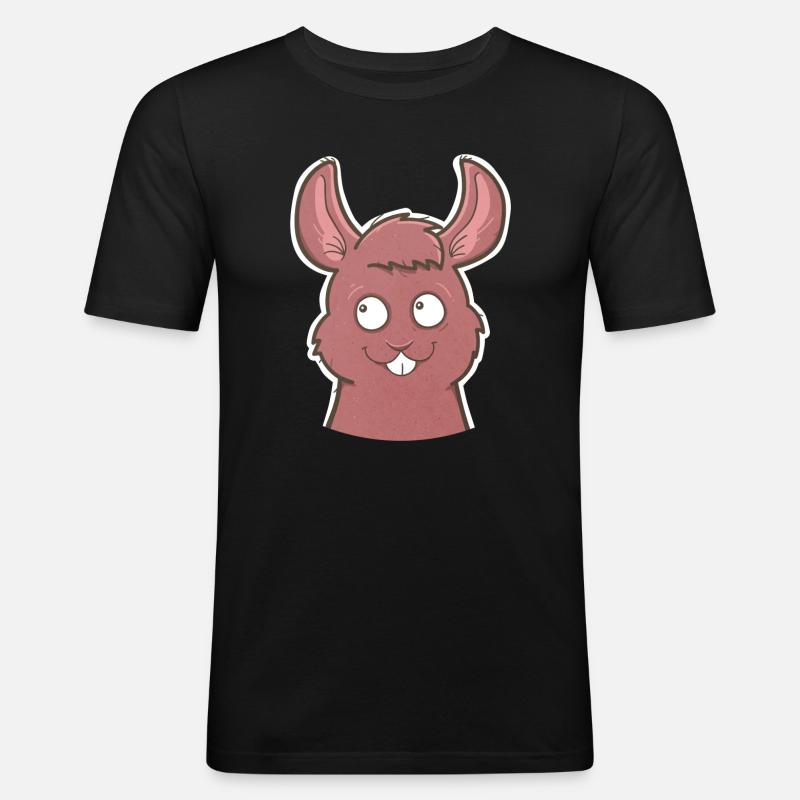 Eichhörnchen - Männer Slim Fit T-Shirt - Schwarz