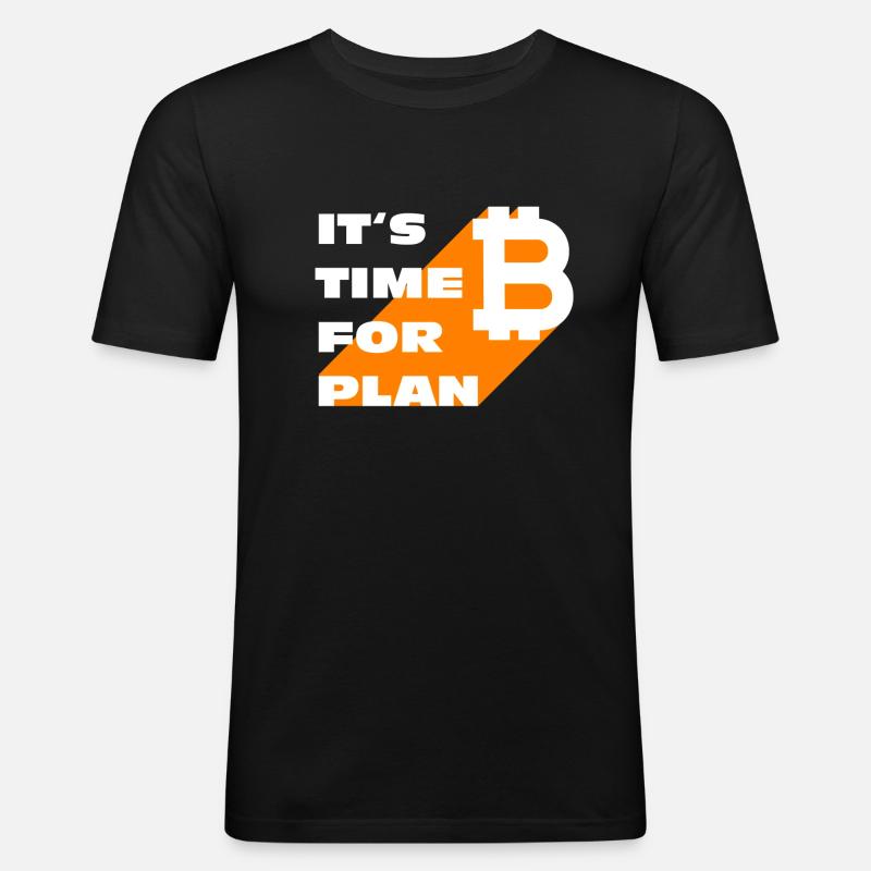 Plan B - Men's Slim Fit T-Shirt - black