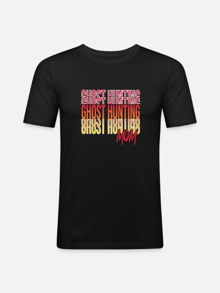 Chasseurs de fantômes - T-shirt près du corps Homme - noir