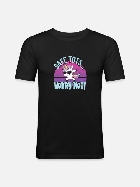 Babysitter - Men's Slim Fit T-Shirt - black