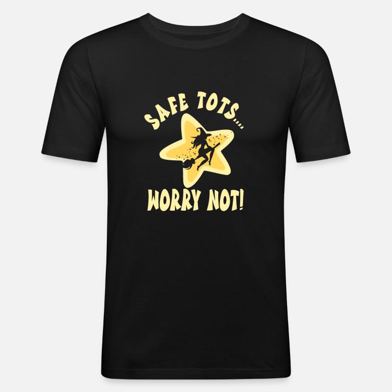 Babysitter - Männer Slim Fit T-Shirt - Schwarz