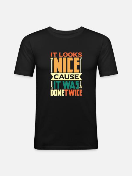Locksmith Toolmaker - Men's Slim Fit T-Shirt - black