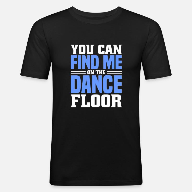 Hochzeit - Männer Slim Fit T-Shirt - Schwarz