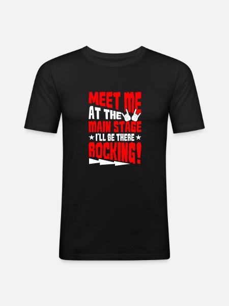 Festival - Men's Slim Fit T-Shirt - black