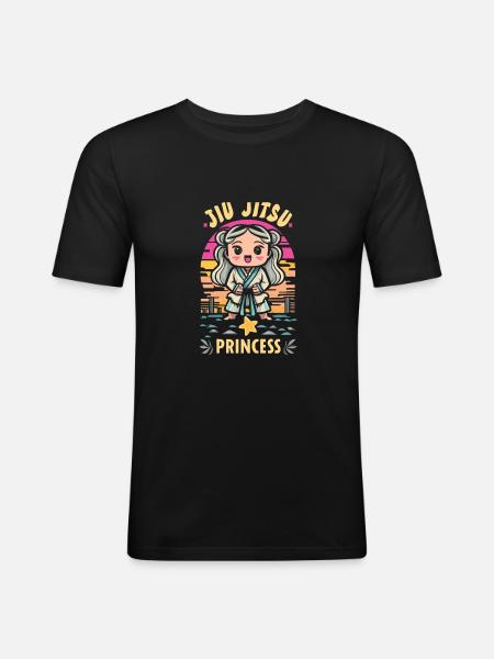 Jiu Jitsu - Men's Slim Fit T-Shirt - black