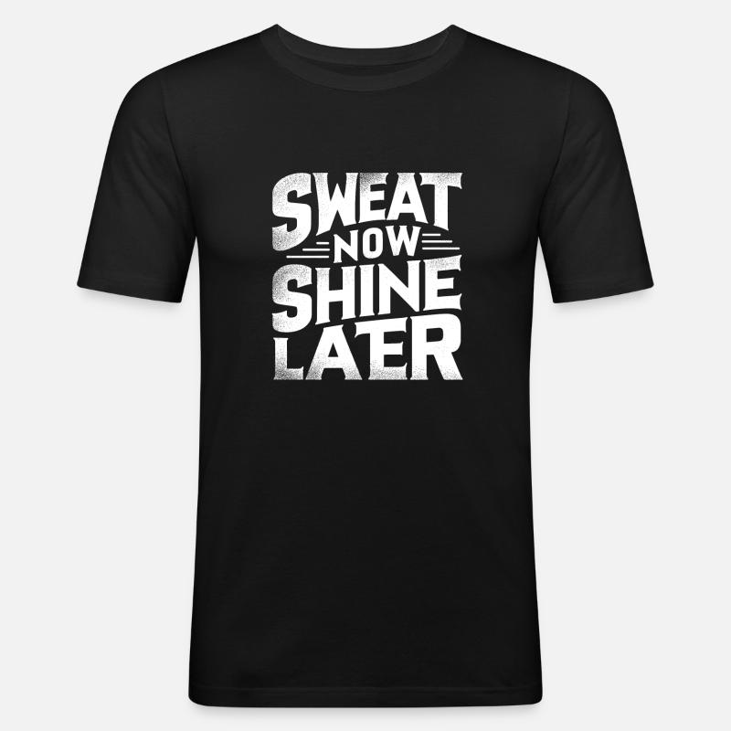 Decrease - Men's Slim Fit T-Shirt - black