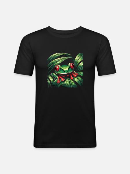 Frog - Men's Slim Fit T-Shirt - black