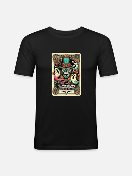 Halloween - Men's Slim Fit T-Shirt - black