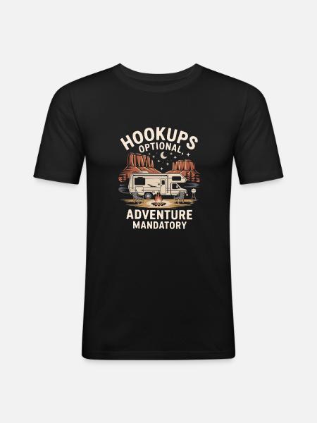 Camper - Men's Slim Fit T-Shirt - black