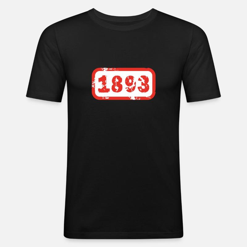 Stuttgart Schild - Männer Slim Fit T-Shirt - Schwarz