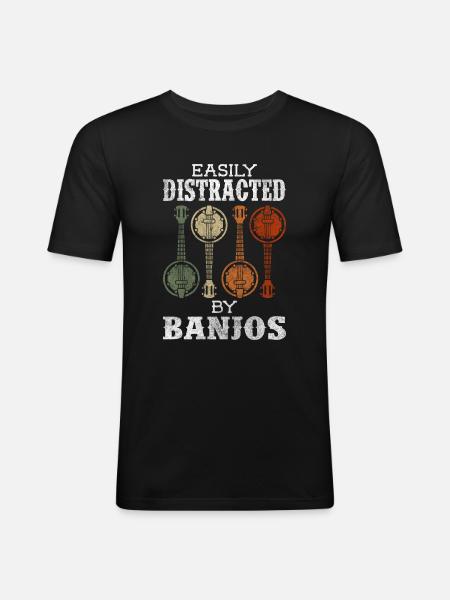 Music Orchestra Celebrations - Men's Slim Fit T-Shirt - black