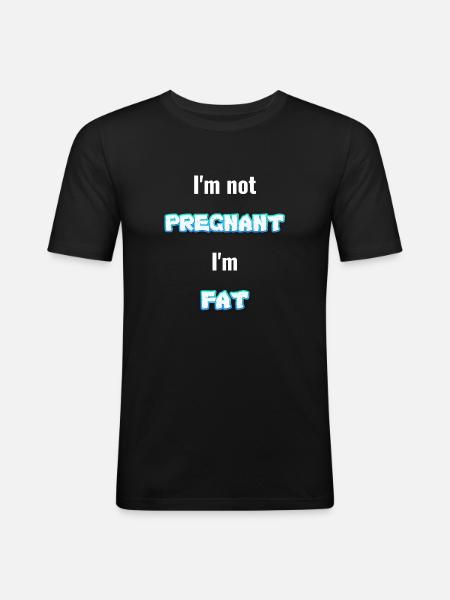 Funny Funny Funny Funny Funny Funny Funny - Men's Slim Fit T-Shirt - black