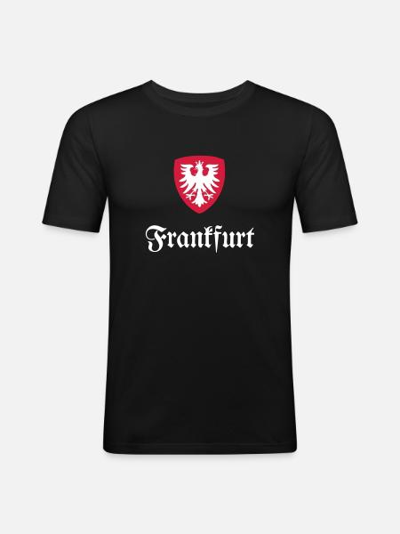 Frankfurt - Men's Slim Fit T-Shirt - black