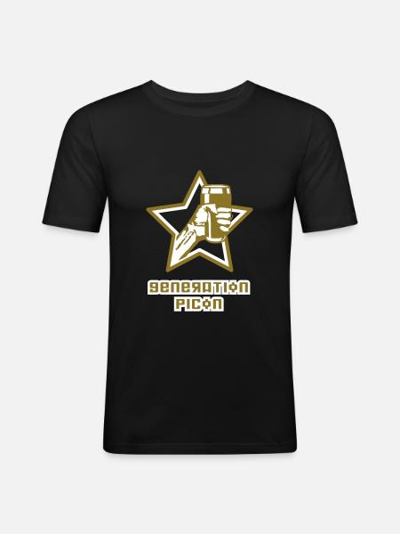 generation picon - T-shirt près du corps Homme - 