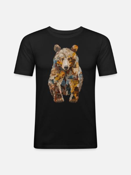 Carry - Men's Slim Fit T-Shirt - black