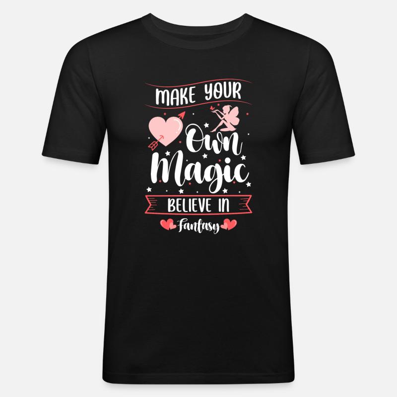Fee Tocher Kind - Männer Slim Fit T-Shirt - Schwarz