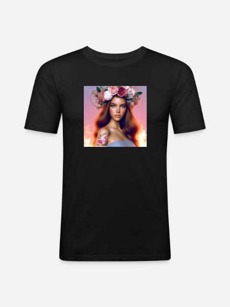 Beautiful. - Men's Slim Fit T-Shirt - black