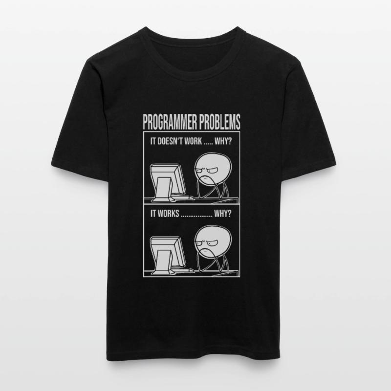 Programming problems funny computer scientist student Men's Slim Fit T-Shirt