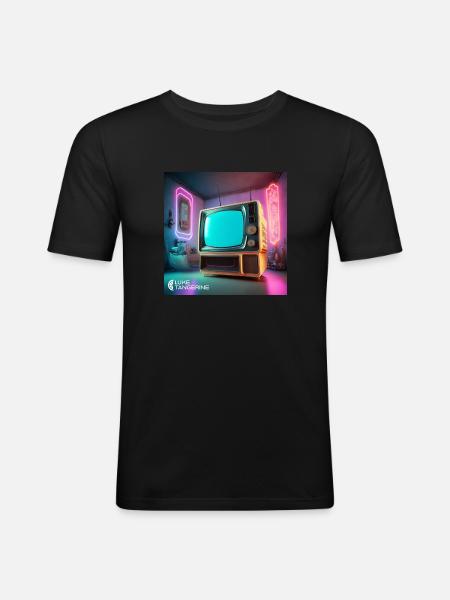 Jeu vidéo - T-shirt près du corps Homme - noir
