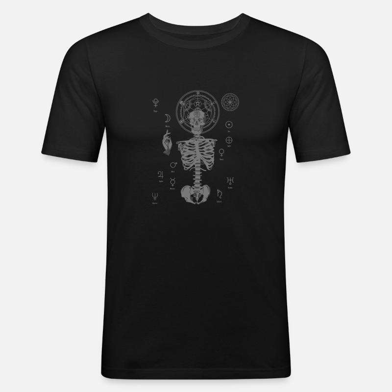 Alchemist - Männer Slim Fit T-Shirt - Schwarz