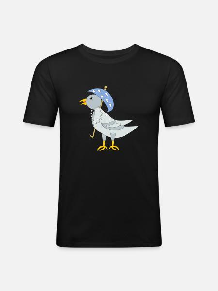 Gut behütet - Männer Slim Fit T-Shirt - Schwarz