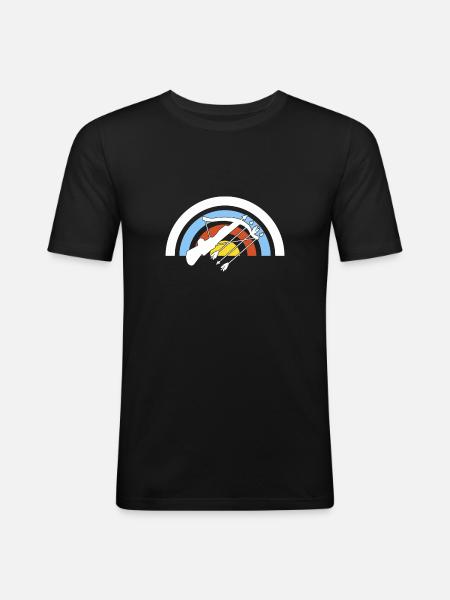 Crossbow Sagittarius Gift - Men's Slim Fit T-Shirt - black