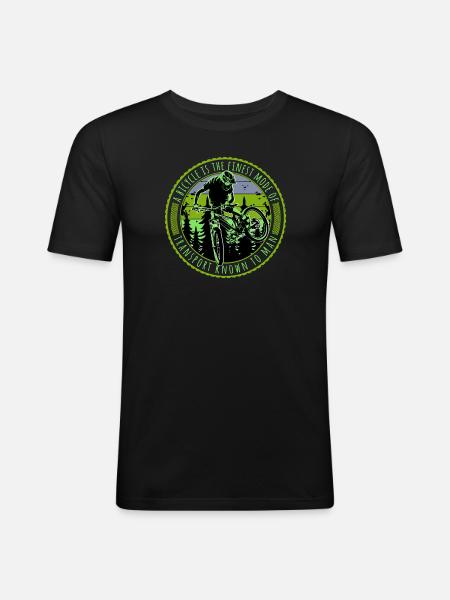 Unbenanntes Projekt 45 - Men's Slim Fit T-Shirt - black