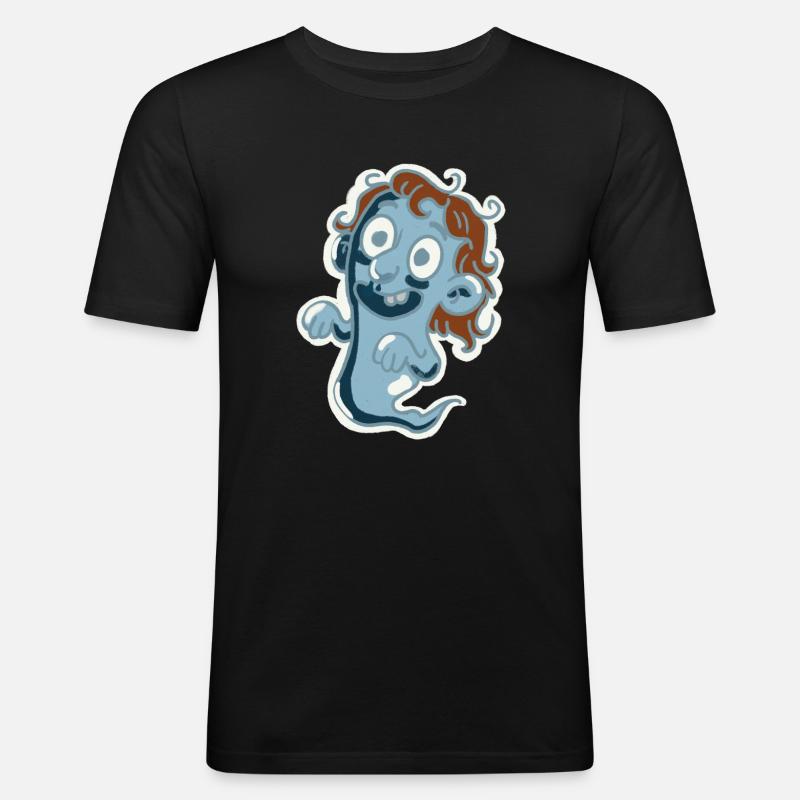 Nagelhaut der Geist - Männer Slim Fit T-Shirt - Schwarz