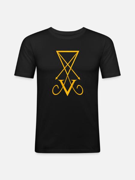 Symbol - Men's Slim Fit T-Shirt - black