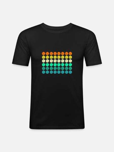 Joueurs de handball Handball - T-shirt près du corps Homme - noir