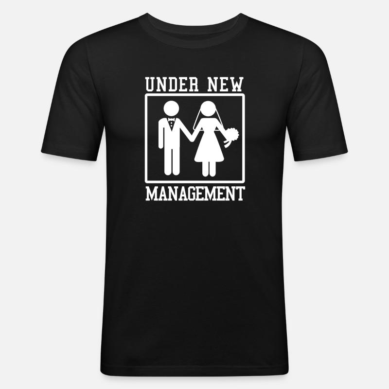 Junggesellenabschied Bachelor Party - Männer Slim Fit T-Shirt - Schwarz