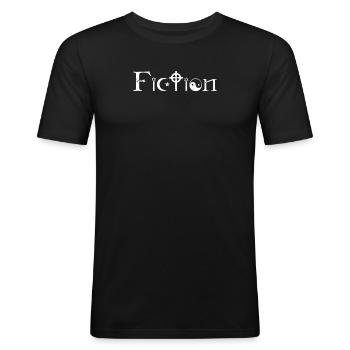 Atheist Agnostiker Atheismus Skeptiker Geschenk - Männer Slim Fit T-Shirt - Schwarz - Vorne - Nik (191cm)