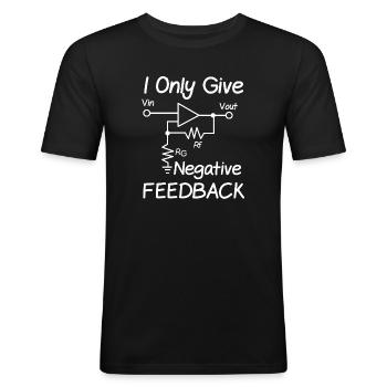 Elektrotechnik Ingenieur Computer Ingenieur - Männer Slim Fit T-Shirt - Schwarz - Vorne - Nik (191cm)