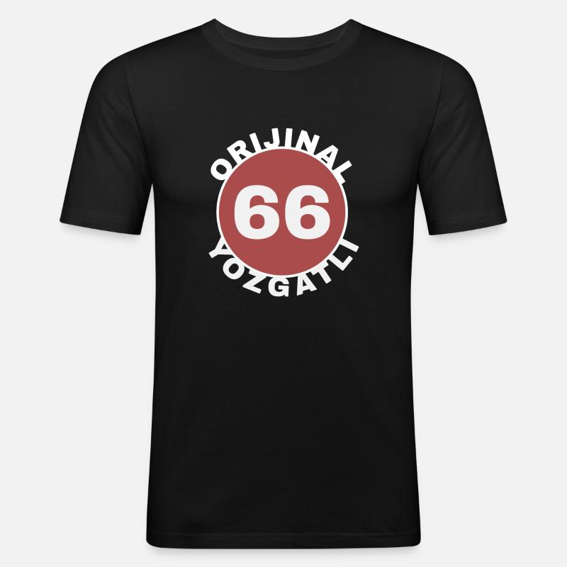 Yozgat - Männer Slim Fit T-Shirt - Schwarz